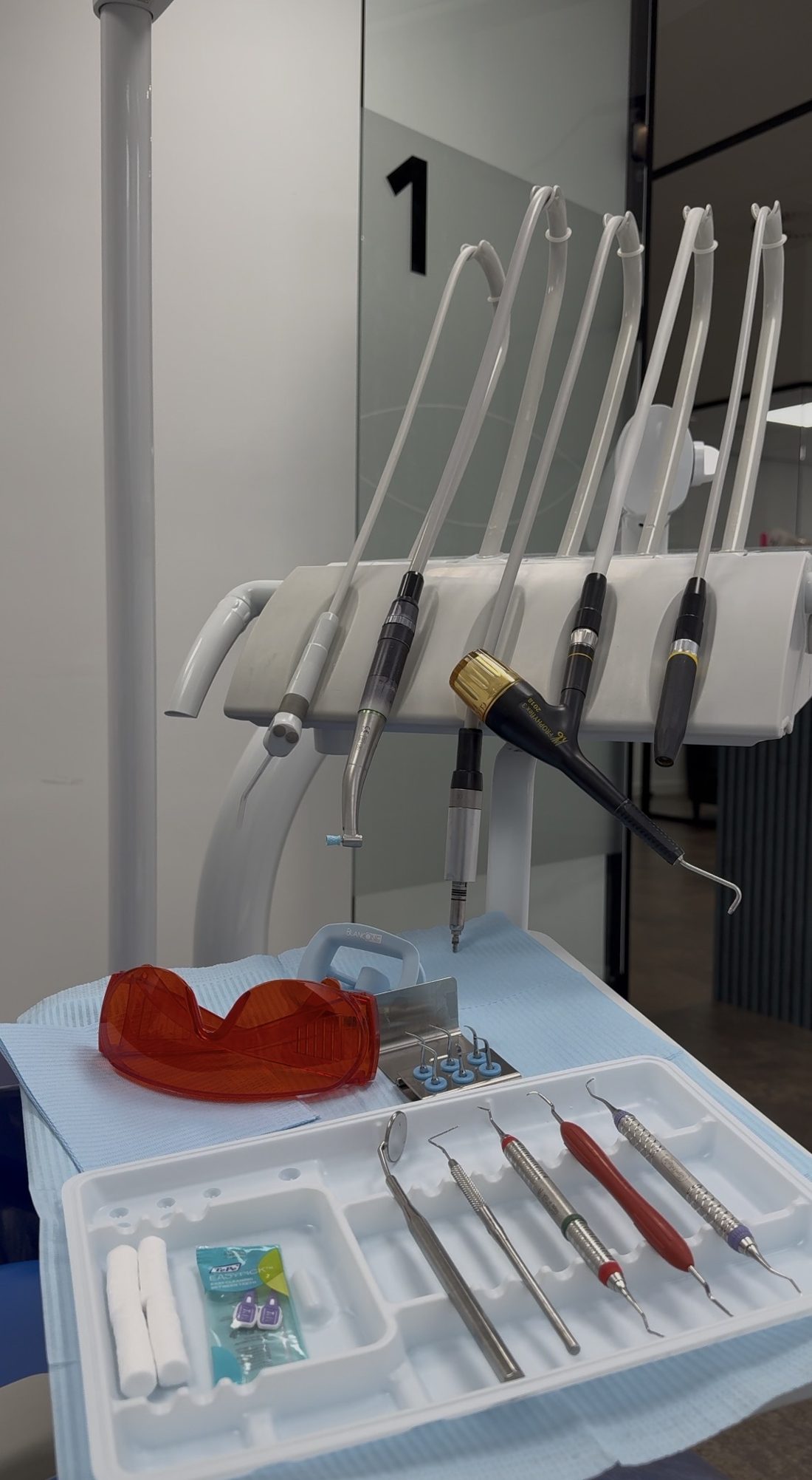 De behandelkamer van Happy Smile Dordrecht